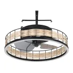 Потолочный вентилятор со светильником Eglo FRANA 35148 от ImperiumLoft