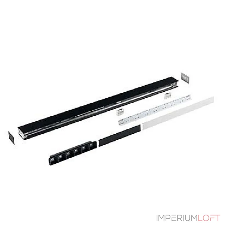 Модульный светильник Ideal Lux Fluo Wide FLUO WIDE 1800 3000K BLACK от ImperiumLoft Модульный светильник Ideal Lux Fluo Wide FLUO WIDE 1800 3000K BLACK от ImperiumLoft