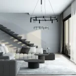 Шинопровод с тросовыми креплениями round черный ø800 Elektrostandard esthetic magnetic a065428 от ImperiumLoft