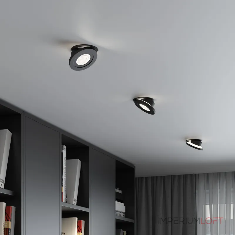 Встраиваемый поворотный светодиодный светильник Elektrostandard surf a063675 от ImperiumLoft