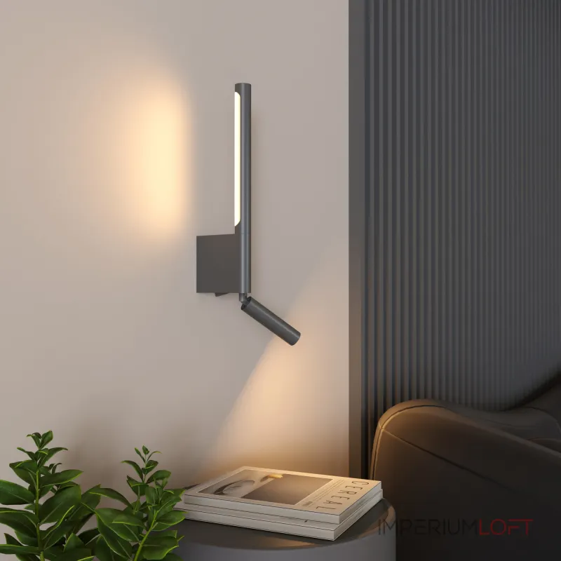 Настенный светодиодный поворотный светильник Elektrostandard sarca a066402 от ImperiumLoft