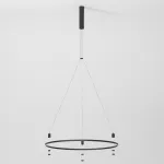 Шинопровод с тросовыми креплениями round черный ø800 Elektrostandard esthetic magnetic a065428 от ImperiumLoft