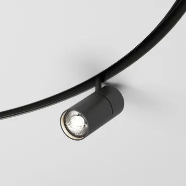 Трековый поворотный светильник для радиусного шинопровода Elektrostandard slim magnetic a066517 Трековый поворотный светильник для радиусного шинопровода Elektrostandard slim magnetic a066517