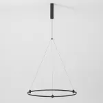 Шинопровод с тросовыми креплениями round черный ø800 Elektrostandard esthetic magnetic a065428 от ImperiumLoft