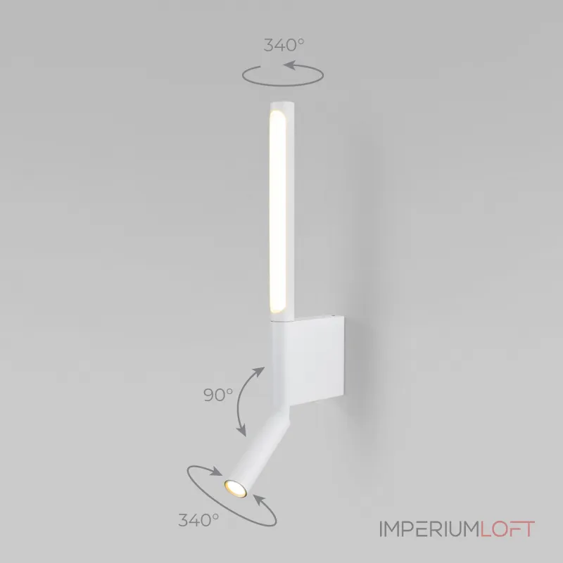 Светильник настенный поворотный светодиодный Elektrostandard sarca a063690 от ImperiumLoft