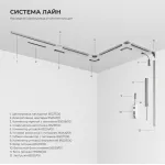 Декоративная накладка для шинопровода 20см Elektrostandard Line Magnetic 85232/00 от ImperiumLoft