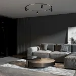 Трековый поворотный светильник для радиусного шинопровода Elektrostandard slim magnetic a066516 от ImperiumLoft