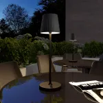 Уличный настольный светодиодный светильник mist с аккумулятором. регулировкой цветовой температуры и яркости Elektrostandard mist a063970 от ImperiumLoft