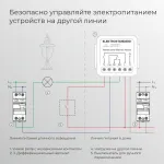 Реле умный дом с независимым контактом Elektrostandard wi-fi a067444 от ImperiumLoft