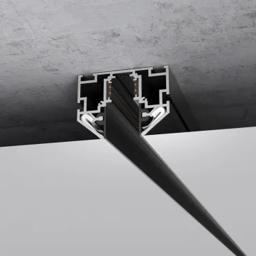 Шинопровод в натяжной потолок с декоративными вставками 3м Elektrostandard Slim Magnetic 85242/00 Шинопровод в натяжной потолок с декоративными вставками 3м Elektrostandard Slim Magnetic 85242/00