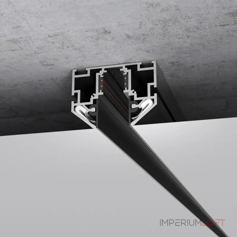 Шинопровод в натяжной потолок с декоративными вставками 3м Elektrostandard Slim Magnetic 85242/00 от ImperiumLoft Шинопровод в натяжной потолок с декоративными вставками 3м Elektrostandard Slim Magnetic 85242/00 от ImperiumLoft