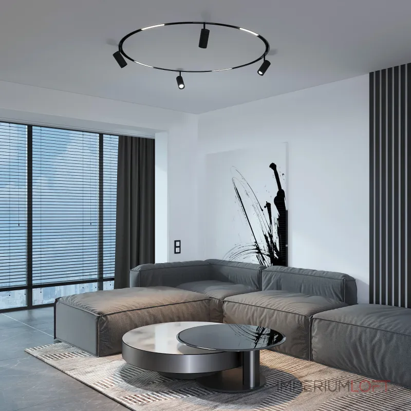 Трековый поворотный светильник для радиусного шинопровода Elektrostandard slim magnetic a066515 от ImperiumLoft Трековый поворотный светильник для радиусного шинопровода Elektrostandard slim magnetic a066515 от ImperiumLoft