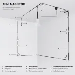 Шинопровод встраиваемый под гкл 12.5 мм Elektrostandard mini magnetic a065630 от ImperiumLoft