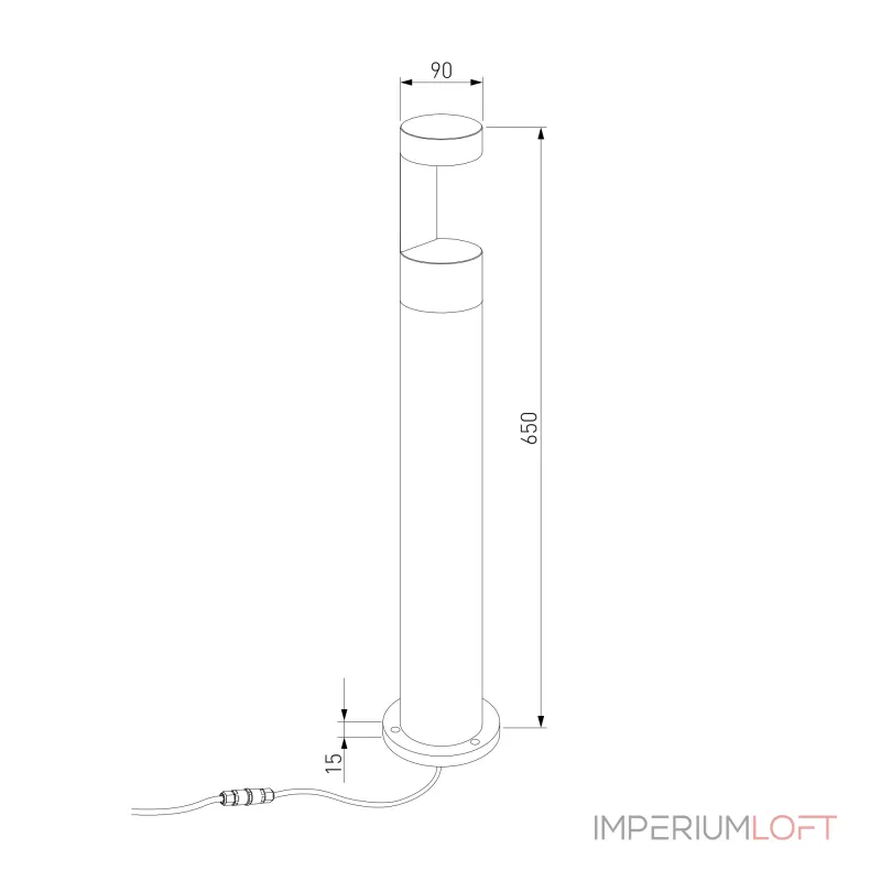Ландшафтный светильник Elektrostandard Nimbus 35126/F от ImperiumLoft Ландшафтный светильник Elektrostandard Nimbus 35126/F от ImperiumLoft
