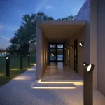 Светильник поворотный садово-парковый Elektrostandard twin a064383 от ImperiumLoft