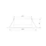 Встраиваемый точечный светильник Elektrostandard 35128/U от ImperiumLoft