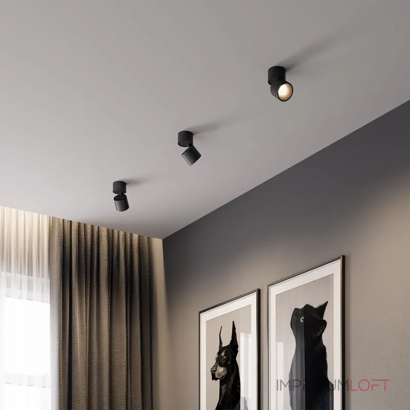 Светильник потолочный поворотный светодиодный Elektrostandard rolly a067488 от ImperiumLoft Светильник потолочный поворотный светодиодный Elektrostandard rolly a067488 от ImperiumLoft