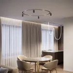 Трековый светильник для радиусного шинопровода Elektrostandard slim magnetic a066511 от ImperiumLoft