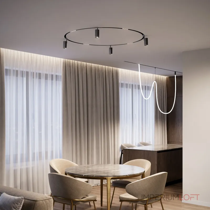Трековый светильник для радиусного шинопровода Elektrostandard slim magnetic a066511 от ImperiumLoft Трековый светильник для радиусного шинопровода Elektrostandard slim magnetic a066511 от ImperiumLoft