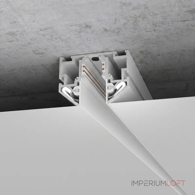 Шинопровод в натяжной потолок с декоративными вставками 2м Elektrostandard Slim Magnetic 85204/00 от ImperiumLoft Шинопровод в натяжной потолок с декоративными вставками 2м Elektrostandard Slim Magnetic 85204/00 от ImperiumLoft