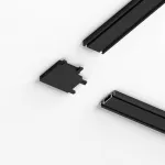 Четырёхсторонний соединитель для накладного шинопровода чёрный Elektrostandard flat magnetic a063738 от ImperiumLoft