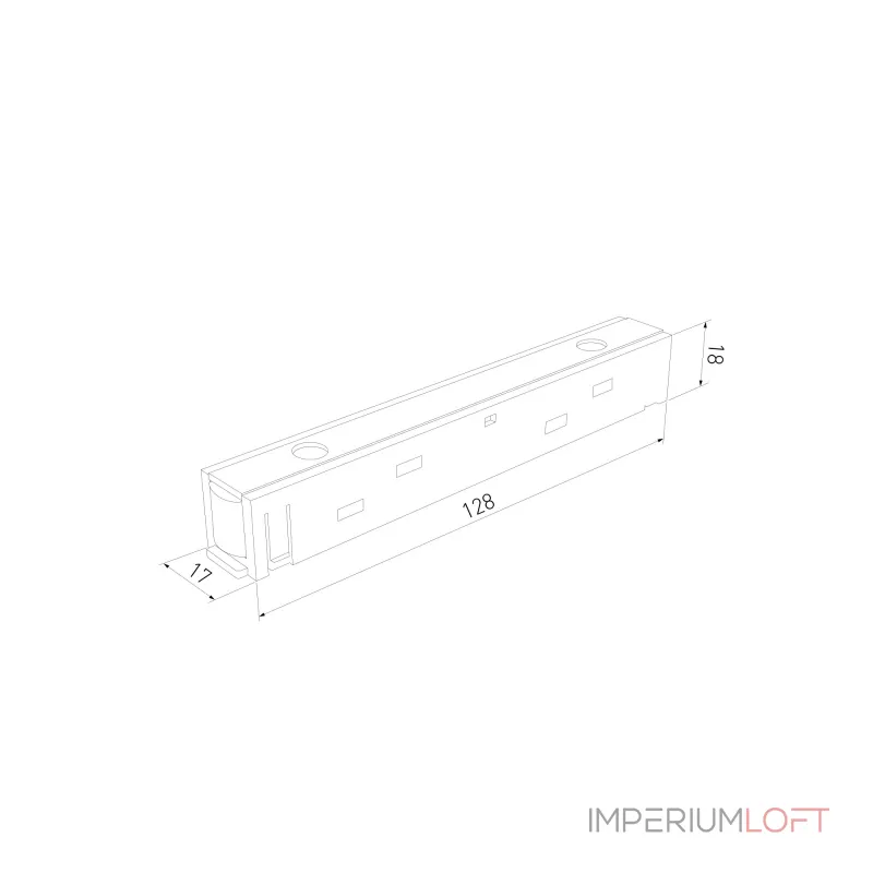 Прямой коннектор Elektrostandard Slim Magnetic 95135/00 от ImperiumLoft Прямой коннектор Elektrostandard Slim Magnetic 95135/00 от ImperiumLoft