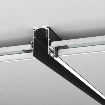 Шинопровод встраиваемый с местом под светодиодную ленту Elektrostandard slim magnetic a063990 Шинопровод встраиваемый с местом под светодиодную ленту Elektrostandard slim magnetic a063990