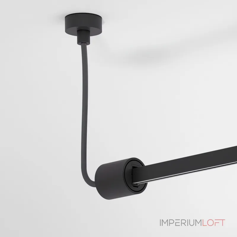 Подвесной комплект для подключения трековой системы освещения к питанию боковой Elektrostandard esthetic magnetic a065431 от ImperiumLoft