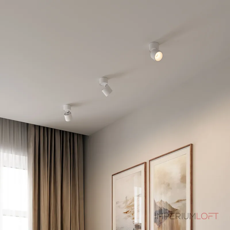 Светильник потолочный поворотный светодиодный Elektrostandard rolly a067486 от ImperiumLoft