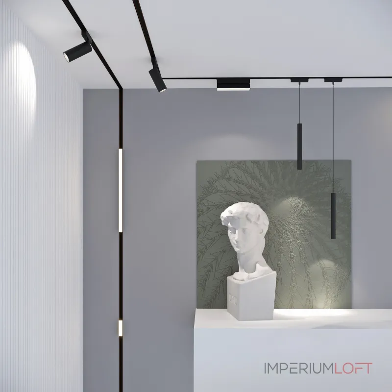 Трековый поворотный светильник Elektrostandard flat magnetic a063712 от ImperiumLoft