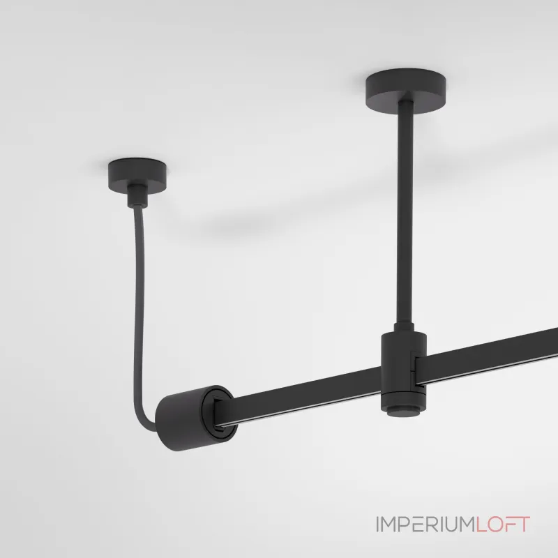 Подвесной комплект для подключения трековой системы освещения к питанию боковой Elektrostandard esthetic magnetic a065431 от ImperiumLoft