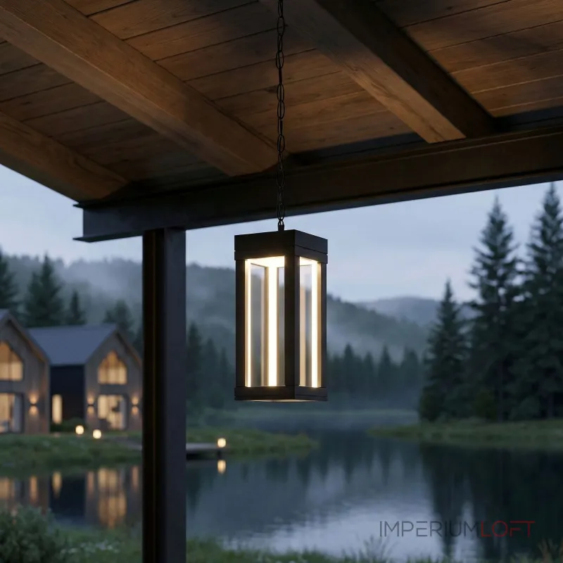 Уличный подвесной светильник Elektrostandard Frame 1528 TECHNO LED от ImperiumLoft