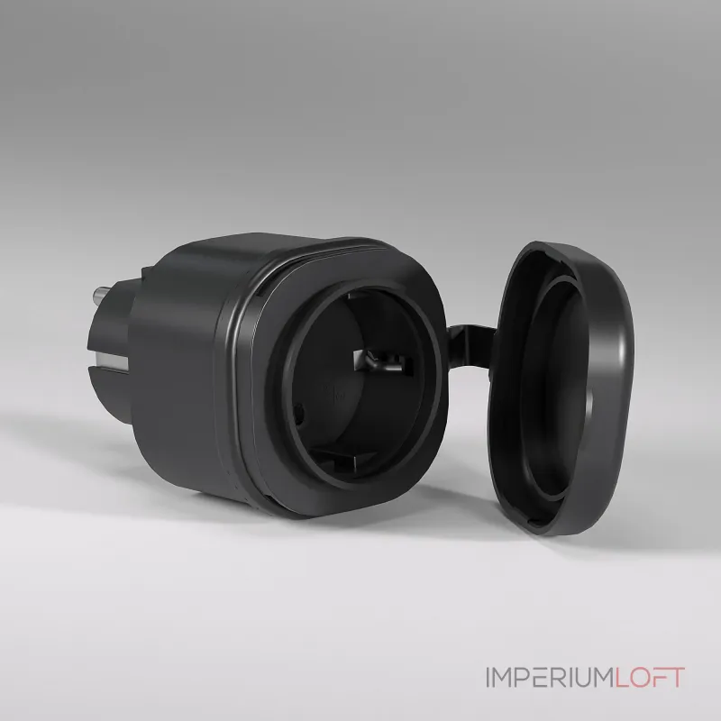 Умная розетка ip44 Elektrostandard wi-fi a065376 от ImperiumLoft