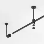 Подвесной комплект для подключения трековой системы освещения к питанию боковой Elektrostandard esthetic magnetic a065431 от ImperiumLoft