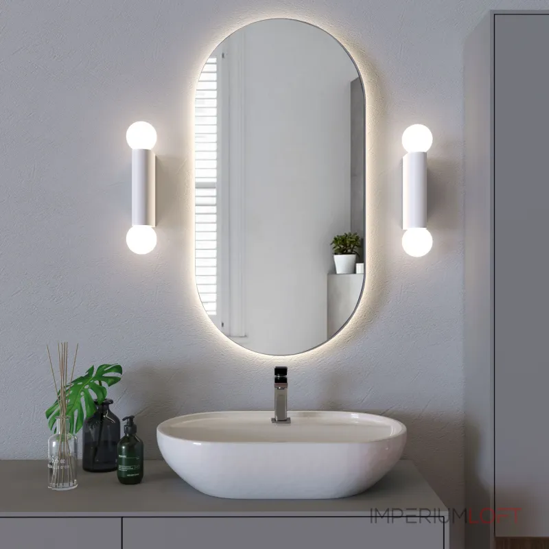 Настенный светильник со стеклянными плафонами Elektrostandard lily a064602 от ImperiumLoft