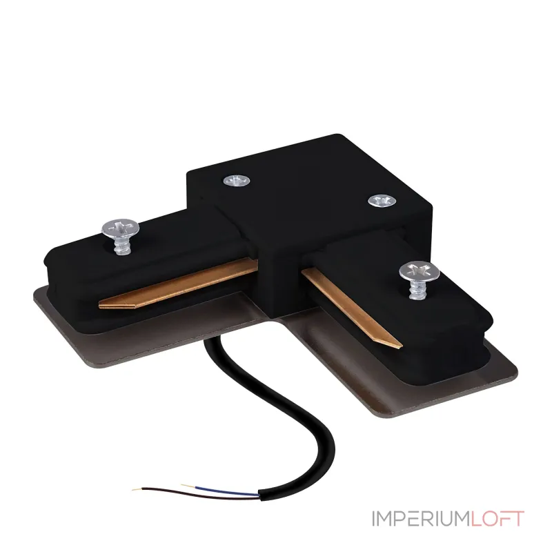 Соединитель электрический коннектор угловой с вводом питания для однофазного шинопровода Elektrostandard Basic System a071303 от ImperiumLoft Соединитель электрический коннектор угловой с вводом питания для однофазного шинопровода Elektrostandard Basic System a071303 от ImperiumLoft