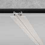 Встраиваемый шинопровод 1м с вводом питания и заглушкой Elektrostandard track rail wh recessed a057095 от ImperiumLoft