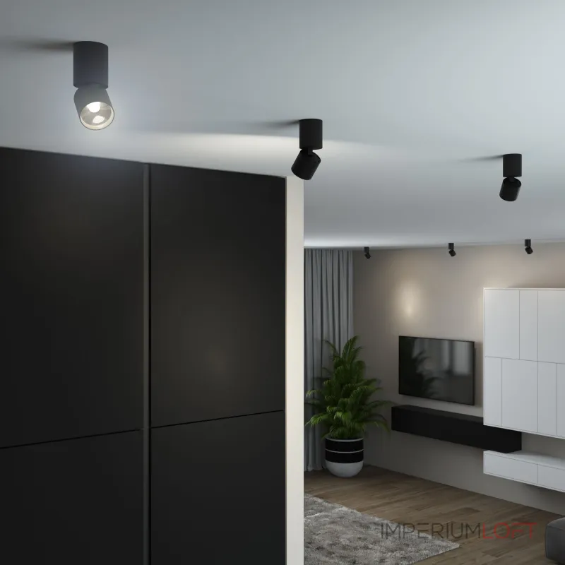 Светильник потолочный поворотный светодиодный Elektrostandard sens a063680 от ImperiumLoft