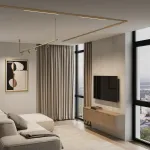 Шинопровод накладной титан Elektrostandard Line Magnetic Brass 2м 85227/00 от ImperiumLoft