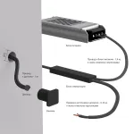 Выключатель сенсорный с функцией диммирования Elektrostandard 12/24V 36/72W a072042 от ImperiumLoft