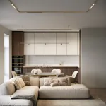 Шинопровод накладной титан Elektrostandard Line Magnetic Brass 2м 85227/00 от ImperiumLoft