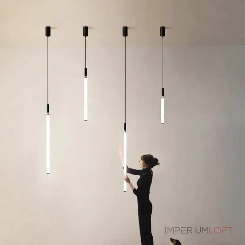 Подвесной светильник DELIA L70 black 4000К от ImperiumLoft