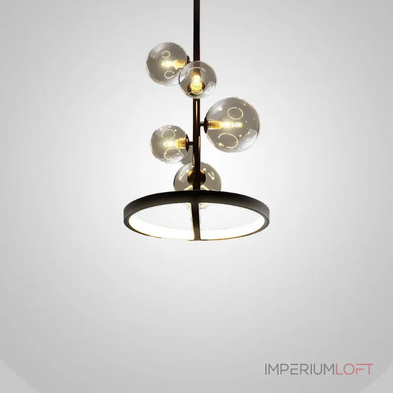 Подвесной светильник IONA B D48 black от ImperiumLoft