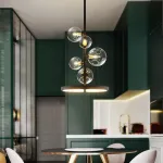 Подвесной светильник IONA B D48 black от ImperiumLoft