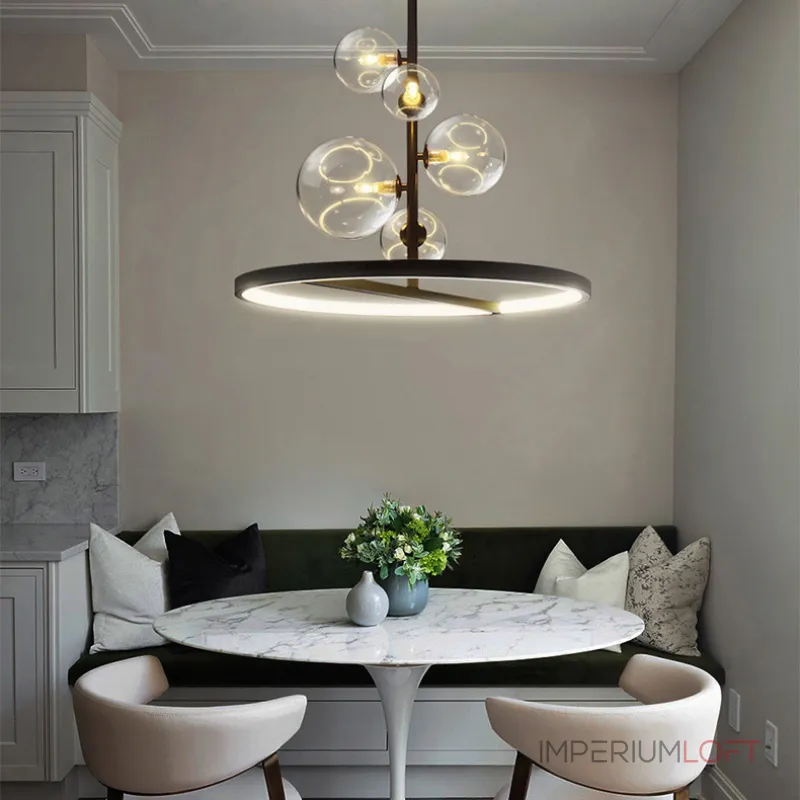 Подвесной светильник IONA B D48 black от ImperiumLoft