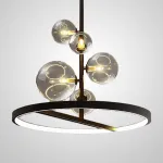 Подвесной светильник IONA B D48 black от ImperiumLoft