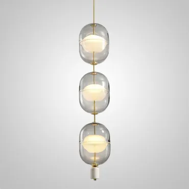 Подвесной светильник PLATTE 3 brass 3000К