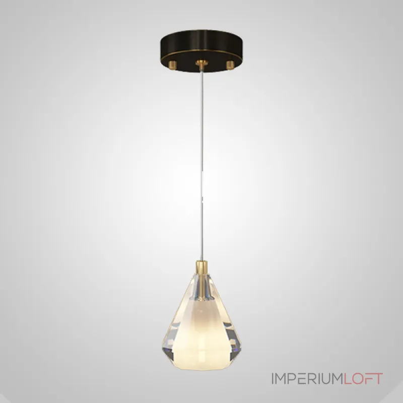 Подвесной светильник SOLDIS brass от ImperiumLoft