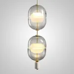 Подвесной светильник PLATTE 2 black 3000К от ImperiumLoft