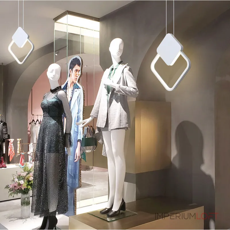 Подвесной светильник MITCH BW black L 24 от ImperiumLoft